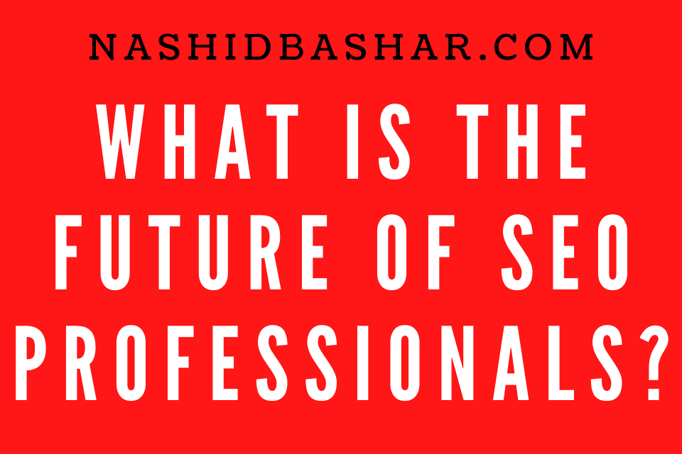 What is the Future of SEO Professionals